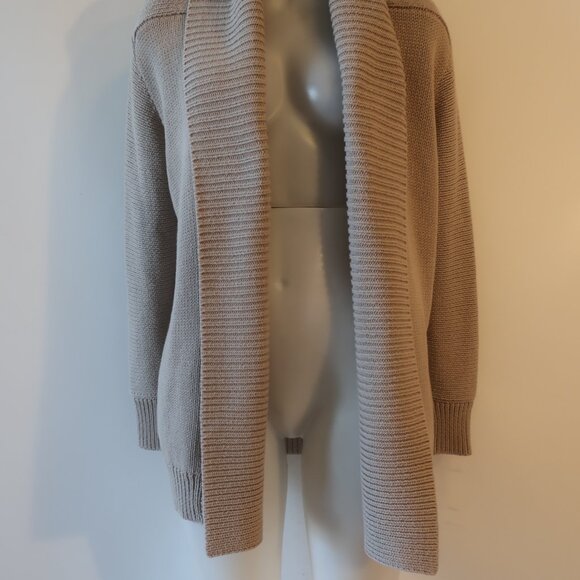 Womens Vince Light Gray Open Cardigan Sweater XS* - Picture 3 of 9